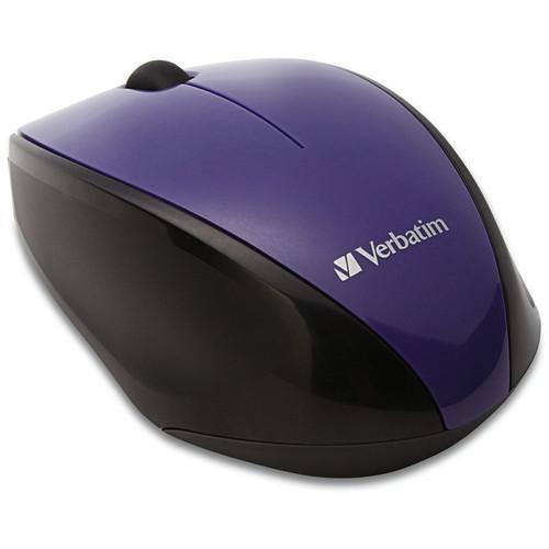 Verbatim Wireless Multi-Trac Blue LED Optical Mouse (Red) 97995, Verbatim, Wireless, Multi-Trac, Blue, LED, Optical, Mouse, Red, 97995