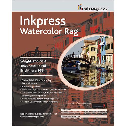 Inkpress Media Watercolor Rag (13 x 19