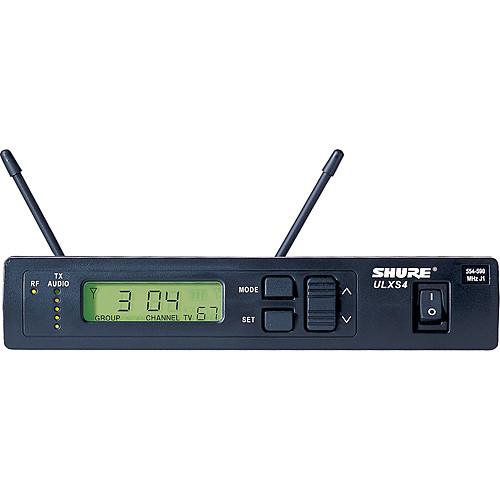 Shure ULXS4 Standard Wireless Receiver with PS40 ULXS4-J1