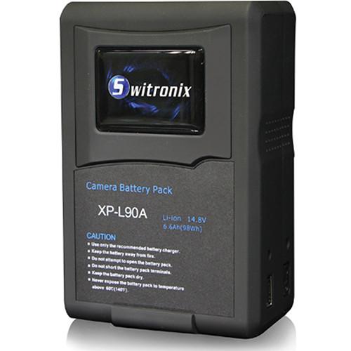 Switronix XP-L90S V-Mount 98Wh 14.8 VDC Li-Ion Battery XP-L90S