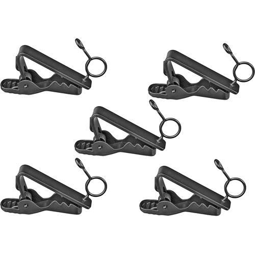 Auray Lav Mic Tie Clips for the Sony ECM-77 (5-Pack) TC-77-5, Auray, Lav, Mic, Tie, Clips, the, Sony, ECM-77, 5-Pack, TC-77-5,