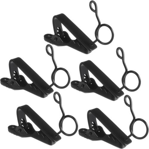 Auray Lav Mic Tie Clips for the Sony ECM-77 (5-Pack) TC-77-5