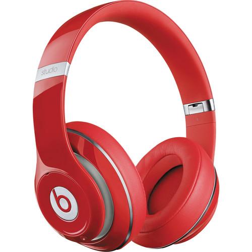 Beats by Dr. Dre Studio Wireless Headphones (Red) MH8K2AM/A, Beats, by, Dr., Dre, Studio, Wireless, Headphones, Red, MH8K2AM/A,