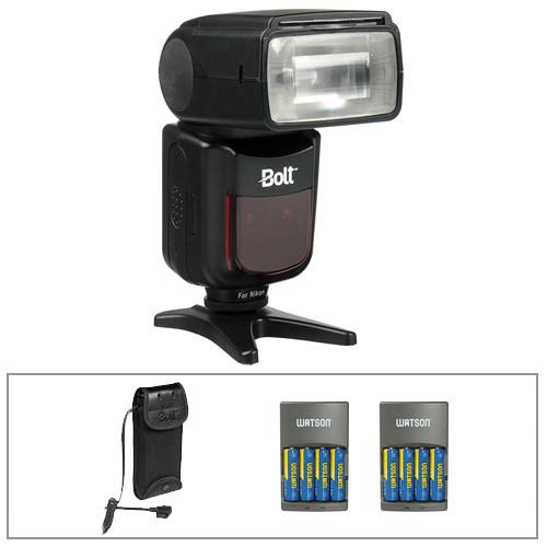 Bolt VX-760N Wireless TTL Flash for Nikon Kit VX-760N-K3, Bolt, VX-760N, Wireless, TTL, Flash, Nikon, Kit, VX-760N-K3,