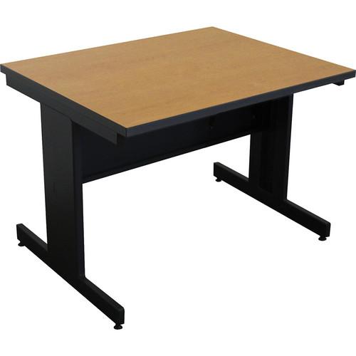 Marvel Vizion Rectangular Side Table with Modesty MVTR4830CHDT, Marvel, Vizion, Rectangular, Side, Table, with, Modesty, MVTR4830CHDT