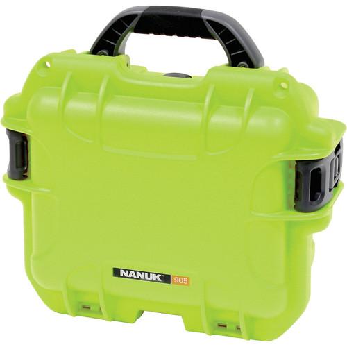 Nanuk 905 Case with Padded Dividers (Lime) 905-2002