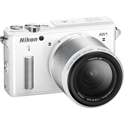 Nikon 1 AW1 Mirrorless Digital Camera with 11-27.5mm Lens 27665