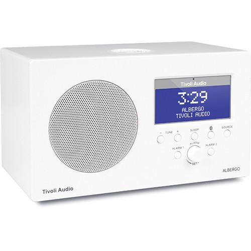 Tivoli Albergo Clock Radio (Gloss Blue/White) ALBGBL