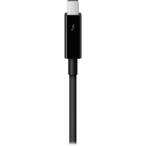 Apple 1.6' (0.5 m) Thunderbolt Cable (Black) MF640ZM/A, Apple, 1.6', 0.5, m, Thunderbolt, Cable, Black, MF640ZM/A,