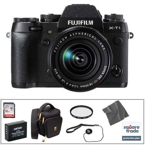 Fujifilm X-T1 Mirrorless Digital Camera with 18-55mm 16421555