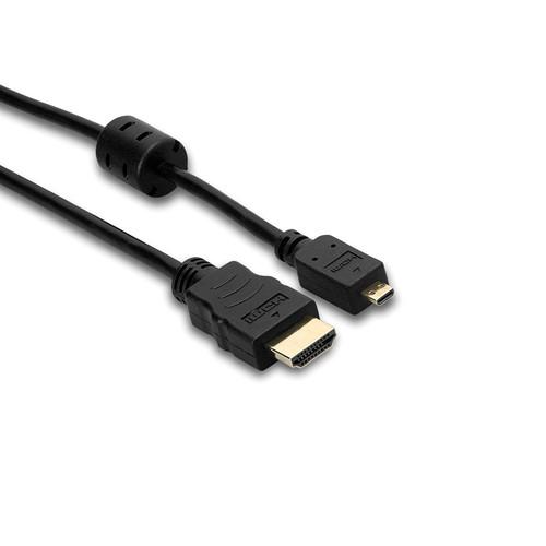 Hosa Technology High-Speed HDMI Male to Micro-HDMI Male HDMM-406, Hosa, Technology, High-Speed, HDMI, Male, to, Micro-HDMI, Male, HDMM-406