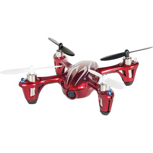 HUBSAN X4 H107C Quadcopter with Transmitter (Black/Red) H107CBR