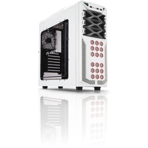 In Win  GT1 System Cabinet (White) GT1 (WHITE), In, Win, GT1, System, Cabinet, White, GT1, WHITE, Video