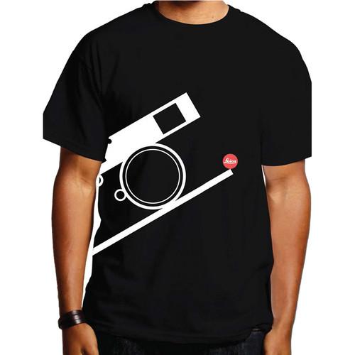 Leica Bauhaus T-Shirt (X-Large, White on Black) 94139, Leica, Bauhaus, T-Shirt, X-Large, White, on, Black, 94139,