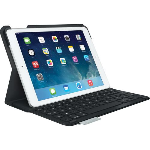 Logitech Ultrathin Keyboard Cover for iPad Air (Black), Logitech, Ultrathin, Keyboard, Cover, iPad, Air, Black,