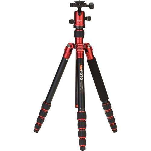 MeFOTO RoadTrip Aluminum Travel Tripod Kit (Chocolate) A1350Q1E, MeFOTO, RoadTrip, Aluminum, Travel, Tripod, Kit, Chocolate, A1350Q1E