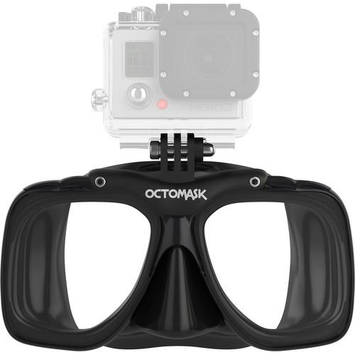 OCTOMASK  Scuba Mask for GoPro Camera (Black) 101
