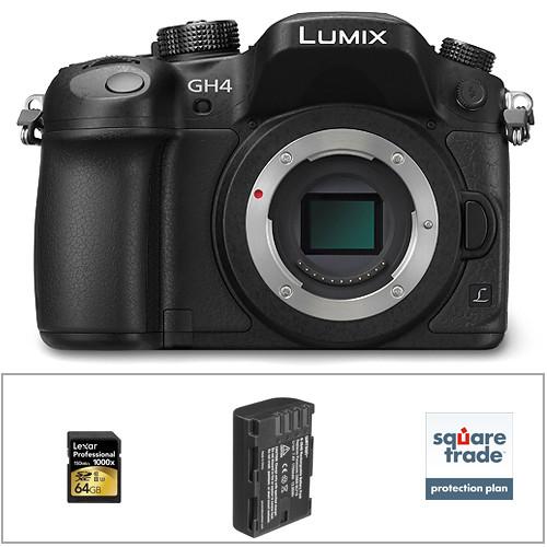 Panasonic Lumix DMC-GH4 Mirrorless Micro Four Thirds, GH4KBODY Digital Camera.