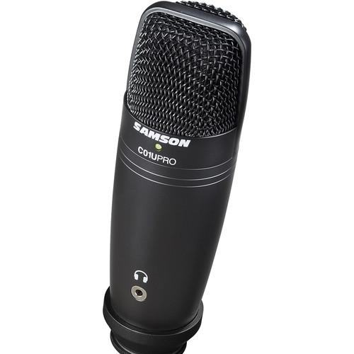 Samson C01U Pro USB Studio Condenser Microphone SAC01UPRO, Samson, C01U, Pro, USB, Studio, Condenser, Microphone, SAC01UPRO,