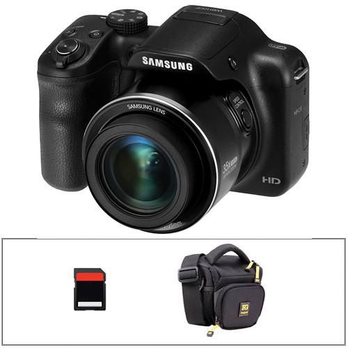 Samsung WB1100F Smart Digital Camera Basic Kit (Red), Samsung, WB1100F, Smart, Digital, Camera, Basic, Kit, Red,