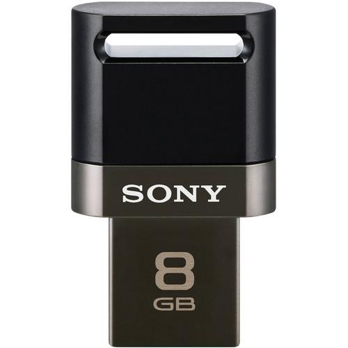 Sony 8GB MicroVault Smartphone USB Flash Drive (Black) USM8SA1/B