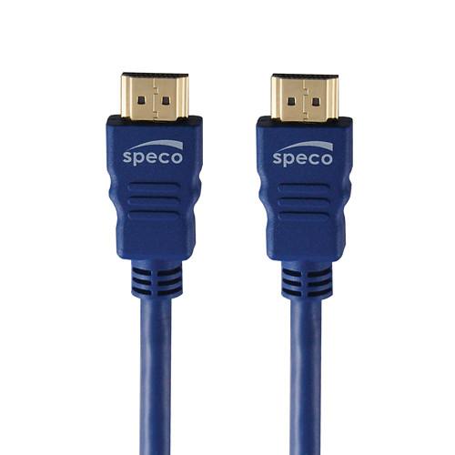 Speco Technologies HDMI Male CL2 Cable (Blue, 10') HDCL10, Speco, Technologies, HDMI, Male, CL2, Cable, Blue, 10', HDCL10,