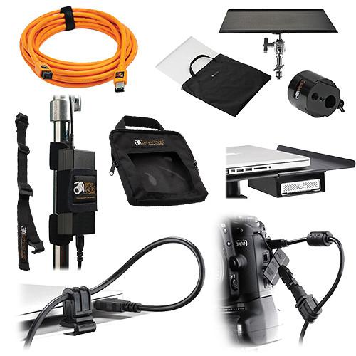Tether Tools Pro Tethering Kit with 15' Orange FireWire 800