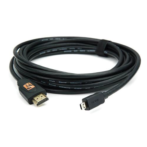 Tether Tools TetherPro Micro-HDMI to HDMI Cable (6') TPHDDA6, Tether, Tools, TetherPro, Micro-HDMI, to, HDMI, Cable, 6', TPHDDA6,