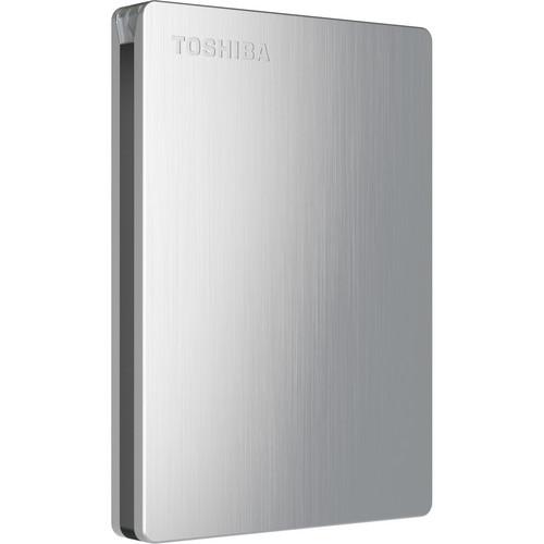 Toshiba Canvio Slim II 500GB Portable External Hard HDTD205XSMDA, Toshiba, Canvio, Slim, II, 500GB, Portable, External, Hard, HDTD205XSMDA