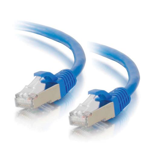 C2G 1' Cat6A Snagless Shielded (STP) Network Patch Cable 00672