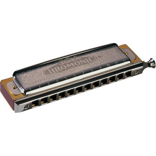 Hohner Super Chromonica Harmonica With Retail Box 270BX-BB