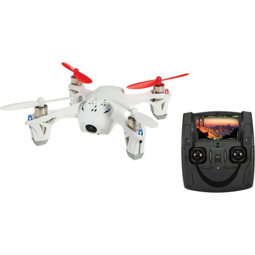 HUBSAN H107D X4 Quadcopter with FPV Camera (White) H107D