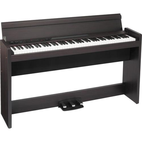 Korg LP-380 - 88-Key Digital Piano (Rosewood) LP380RW, Korg, LP-380, 88-Key, Digital, Piano, Rosewood, LP380RW,
