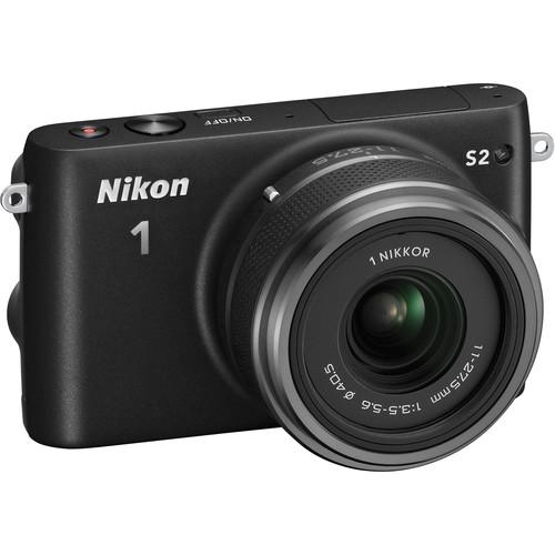 Nikon 1 S2 Mirrorless Digital Camera with 11-27.5mm Lens 27697, Nikon, 1, S2, Mirrorless, Digital, Camera, with, 11-27.5mm, Lens, 27697