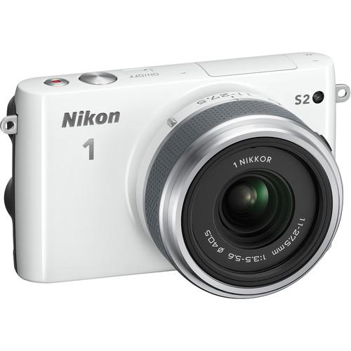 Nikon 1 S2 Mirrorless Digital Camera with 11-27.5mm Lens 27697