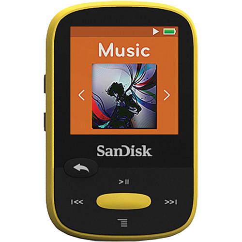 SanDisk 8GB Clip Sport MP3 Player (Lime) SDMX24-008G-A46L, SanDisk, 8GB, Clip, Sport, MP3, Player, Lime, SDMX24-008G-A46L,