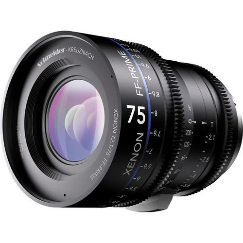 Schneider Xenon FF 75mm T2.1 Lens with ARRI PL Mount 09-1078352