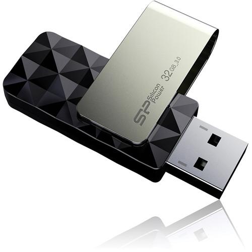 Silicon Power 32GB Blaze B30 USB 3.0 Flash Drive, Silicon, Power, 32GB, Blaze, B30, USB, 3.0, Flash, Drive