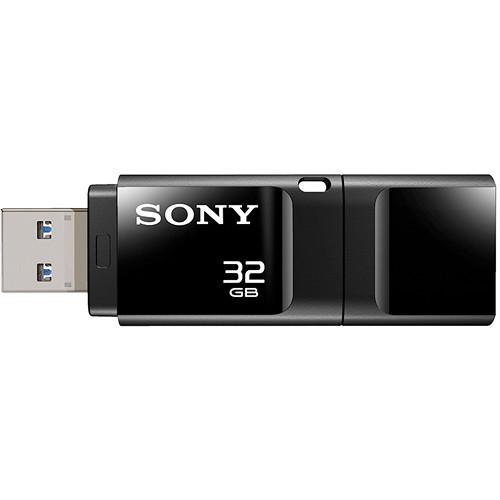 Sony 32GB Microvault USM-X USB Flash Drive (Black) USM32X/B