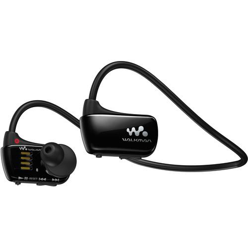 Sony 4GB W Series Walkman Sports MP3 Player (Black) NWZW273SBLK, Sony, 4GB, W, Series, Walkman, Sports, MP3, Player, Black, NWZW273SBLK