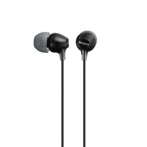 Sony MDR-EX15LP In-Ear Headphones (Black) MDREX15LP/B, Sony, MDR-EX15LP, In-Ear, Headphones, Black, MDREX15LP/B,