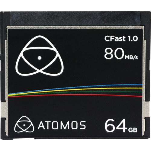Atomos  128GB CFast Card ATOMCFT128, Atomos, 128GB, CFast, Card, ATOMCFT128, Video