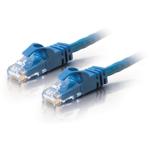 C2G 1' (0.30m) Cat6 Snagless Patch Cable (Blue) 27140, C2G, 1', 0.30m, Cat6, Snagless, Patch, Cable, Blue, 27140,