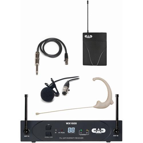 CAD StageSelect WX1610 Wireless Bodypack System WX1610, CAD, StageSelect, WX1610, Wireless, Bodypack, System, WX1610,