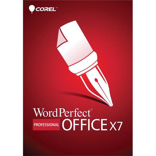 Corel WordPerfect Office X7 Professional Edition WPOX7PRENDVDUG