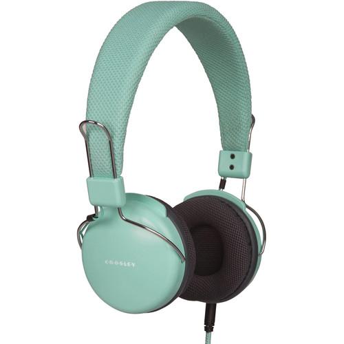 Crosley Radio Amplitone On-Ear Headphones (Turquoise) CR9006A-TU