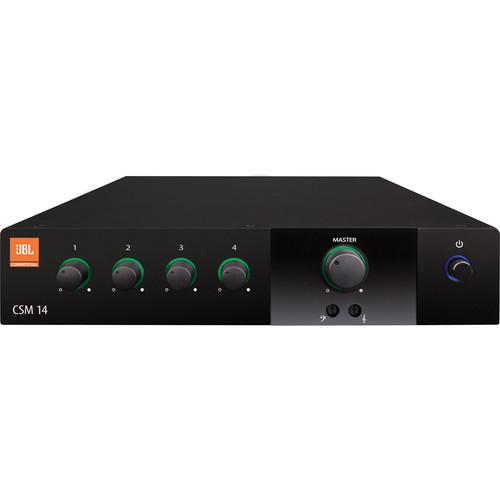 JBL CSM 14 - Four Inputs/One Output Commercial Series Mixer, JBL, CSM, 14, Four, Inputs/One, Output, Commercial, Series, Mixer