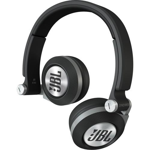 JBL Synchros E30 - On-Ear Headphones (Black) E30BLK