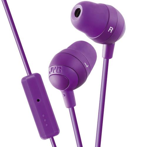 JVC HA-FR37 Marshmallow Inner-Ear Headphones (Black) HAFR37B