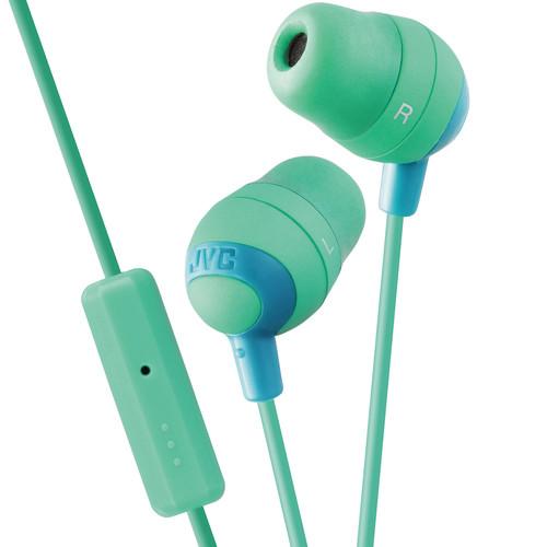 JVC HA-FR37 Marshmallow Inner-Ear Headphones (Green) HAFR37G, JVC, HA-FR37, Marshmallow, Inner-Ear, Headphones, Green, HAFR37G,